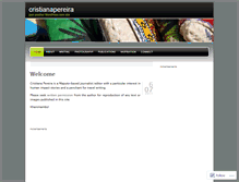 Tablet Screenshot of cristianapereira.wordpress.com