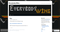 Desktop Screenshot of everybodywins.wordpress.com