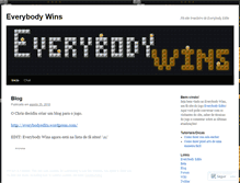 Tablet Screenshot of everybodywins.wordpress.com