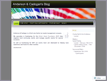 Tablet Screenshot of andersoncadogan.wordpress.com