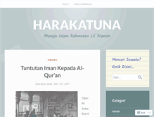 Tablet Screenshot of harakatuna.wordpress.com