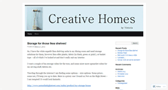 Desktop Screenshot of creativehomes.wordpress.com