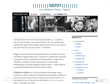 Tablet Screenshot of gep21.wordpress.com