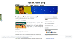 Desktop Screenshot of nelsonjunior.wordpress.com