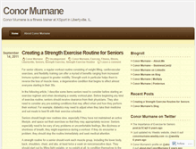 Tablet Screenshot of conormurnane.wordpress.com
