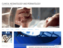 Tablet Screenshot of neonatology.wordpress.com