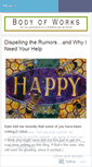 Mobile Screenshot of bodyofworks.wordpress.com