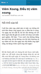Mobile Screenshot of dieutriviemxoang.wordpress.com