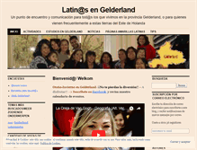 Tablet Screenshot of gelderlandlatina.wordpress.com