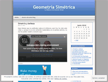 Tablet Screenshot of geometriasimetrica.wordpress.com