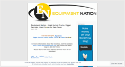 Desktop Screenshot of equipmentnation.wordpress.com