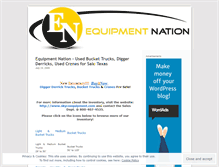 Tablet Screenshot of equipmentnation.wordpress.com