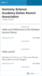 Mobile Screenshot of dallasalumni.wordpress.com