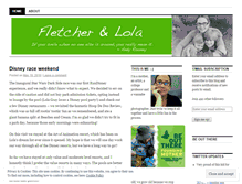 Tablet Screenshot of fletcherandlola.wordpress.com