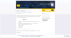 Desktop Screenshot of glossipgirlc.wordpress.com