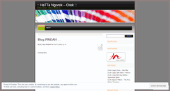 Desktop Screenshot of hatta.wordpress.com