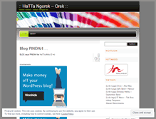 Tablet Screenshot of hatta.wordpress.com