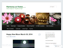 Tablet Screenshot of fengshuibyangel.wordpress.com