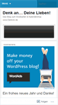 Mobile Screenshot of denkanblog.wordpress.com