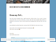 Tablet Screenshot of ecchan.wordpress.com