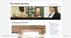 Desktop Screenshot of mcsorleytraining.wordpress.com
