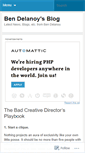 Mobile Screenshot of bendelanoy.wordpress.com