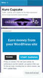Mobile Screenshot of kurocupcake.wordpress.com