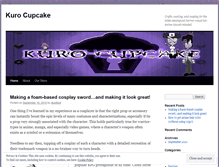 Tablet Screenshot of kurocupcake.wordpress.com