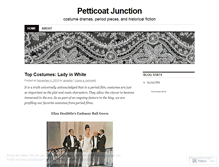 Tablet Screenshot of petticoatjunction.wordpress.com