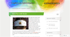 Desktop Screenshot of craftylouadventures.wordpress.com