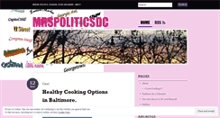 Desktop Screenshot of mrspoliticsdc.wordpress.com