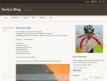 Tablet Screenshot of hurlyholtrop.wordpress.com