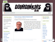 Tablet Screenshot of doemdenkers.wordpress.com