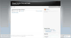 Desktop Screenshot of jewelrypedia.wordpress.com