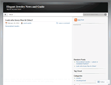 Tablet Screenshot of jewelrypedia.wordpress.com