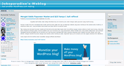 Desktop Screenshot of jokoparadise.wordpress.com