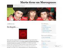 Tablet Screenshot of martatieneunmarcapasos.wordpress.com