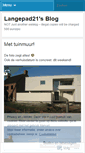 Mobile Screenshot of langepad21.wordpress.com