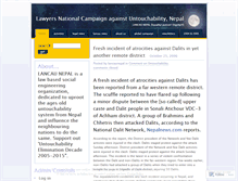 Tablet Screenshot of lancaunepal.wordpress.com