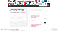 Desktop Screenshot of mysocialmobilemedia.wordpress.com