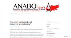 Desktop Screenshot of anabonews.wordpress.com