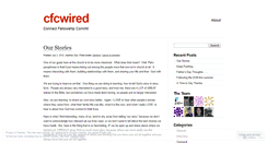 Desktop Screenshot of cfcwired.wordpress.com