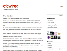 Tablet Screenshot of cfcwired.wordpress.com