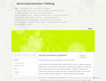 Tablet Screenshot of motownbookmama.wordpress.com