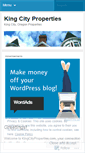 Mobile Screenshot of kingcityproperties.wordpress.com