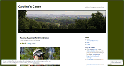 Desktop Screenshot of carolinescause.wordpress.com