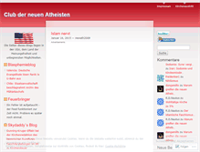 Tablet Screenshot of neueatheisten.wordpress.com