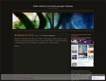 Tablet Screenshot of hellovalencia.wordpress.com
