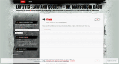 Desktop Screenshot of laf2113.wordpress.com