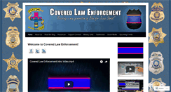 Desktop Screenshot of coveredlawenforcement.wordpress.com